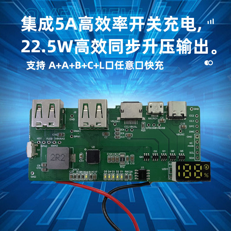 惠州SW6208(PD双向快充IC)