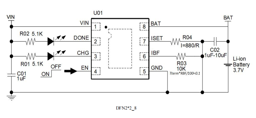 惠州BC91801高耐压单节锂电池充电芯片兼容SGM40561, SY8602