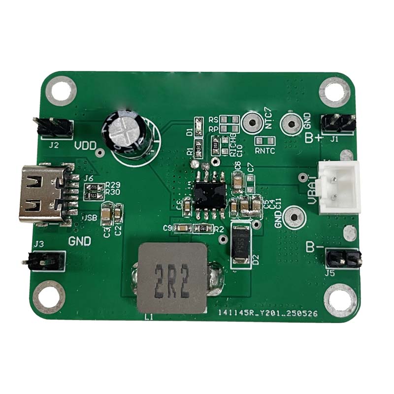 5V USB 输入，最大 1.6A 充电电流，惠州双节锂电池异步升压充电管理芯片RX5090