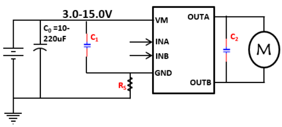 3.5A, 3.0-15.0V 惠州单通道H桥驱动芯片SA8339